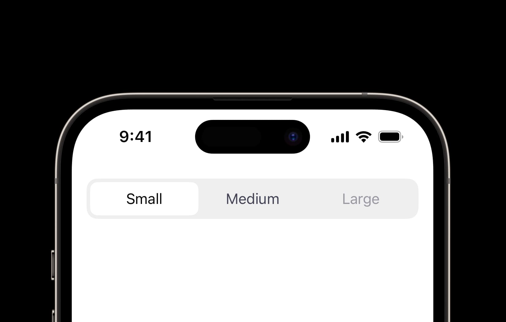 Segmented Control