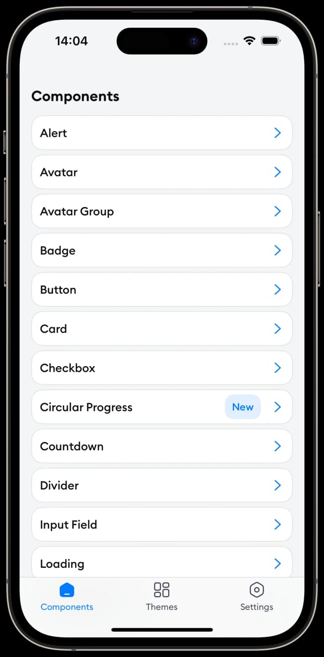 List of components