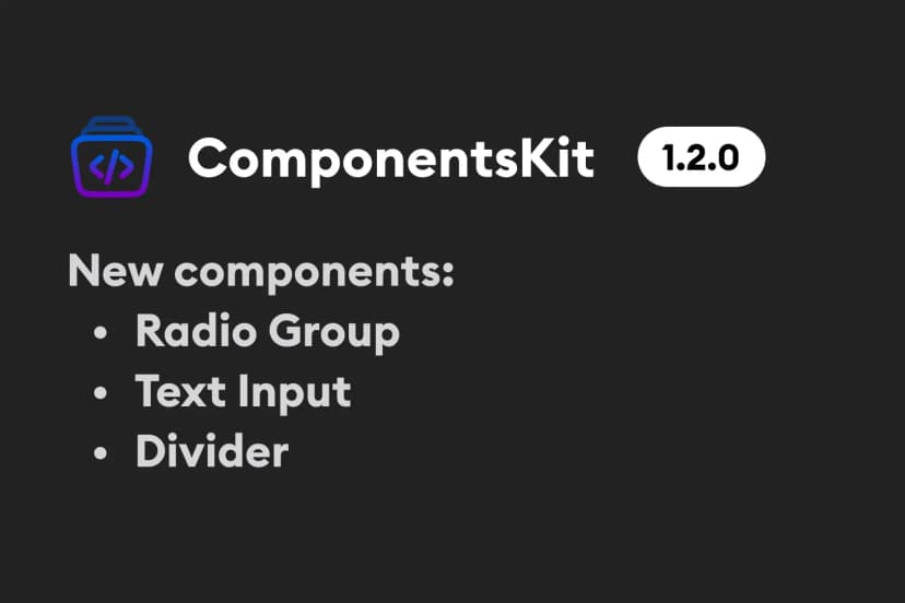 November Updates in ComponentsKit 🚀