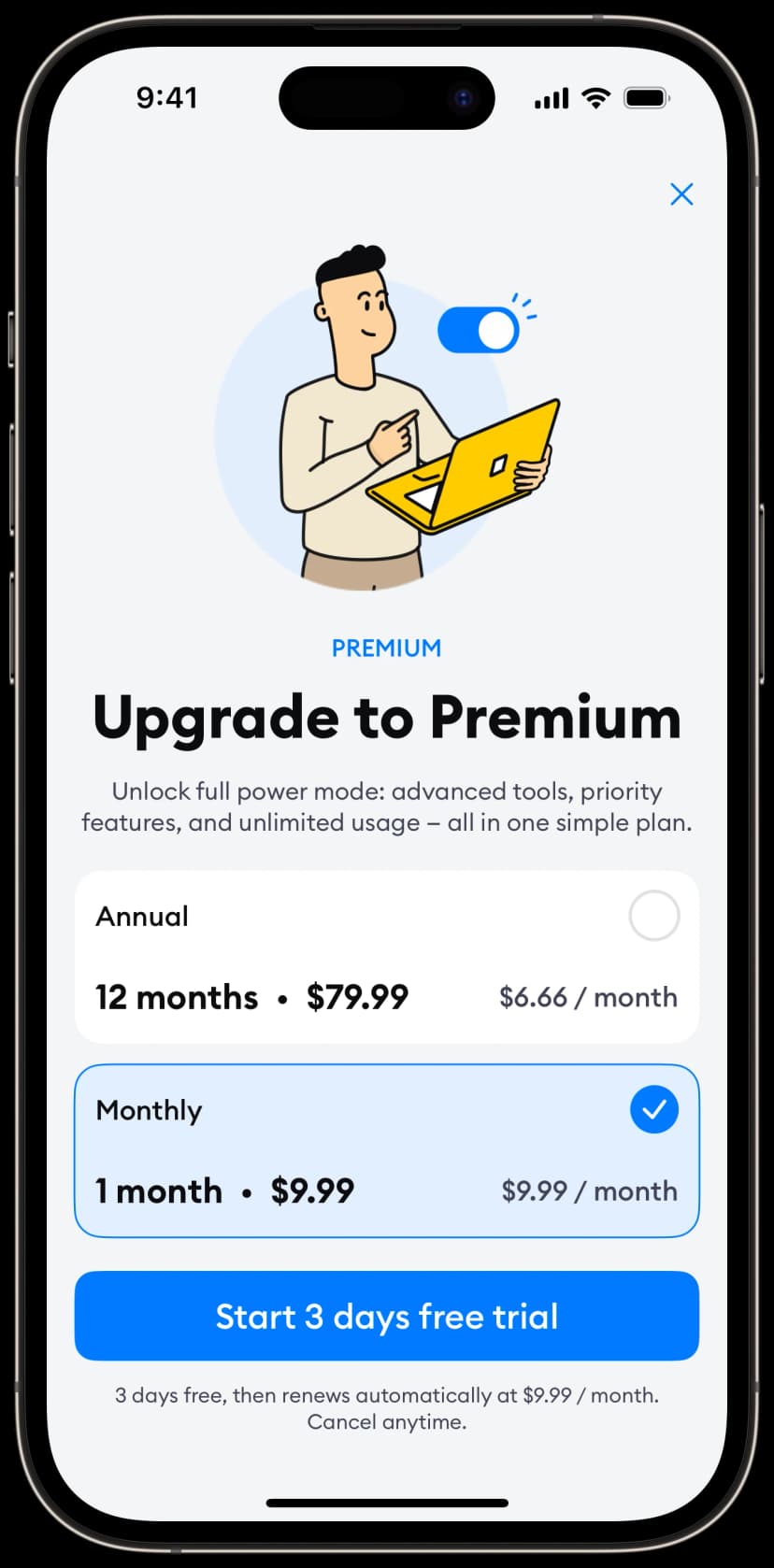 Paywall Variant 6